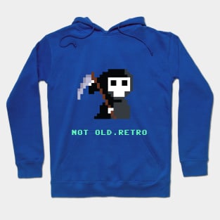 Not old. Retro. Hoodie